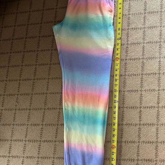 P.J. Salvage lounge set rainbow cool vibes NWOT M - Picture 3 of 16